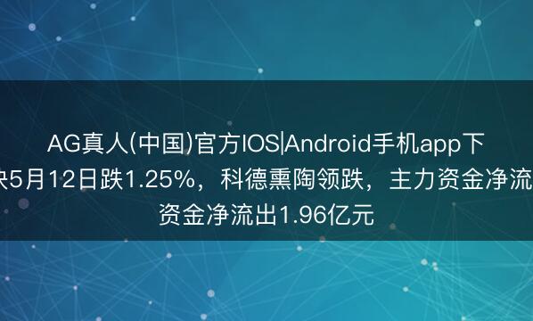 AG真人(中国)官方IOS|Android手机app下载 熏陶板块5月12日跌1.25%，科德熏陶领跌，主力资金净流出1.96亿元