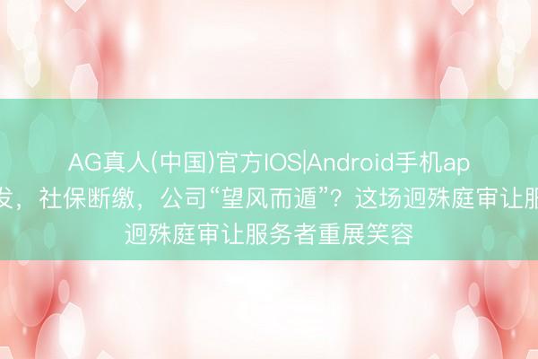 AG真人(中国)官方IOS|Android手机app下载 工资停发，社保断缴，公司“望风而遁”？这场迥殊庭审让服务者重展笑容